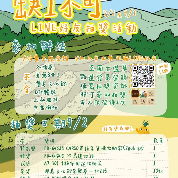 LINE抽獎活動立牌A3_工作區域 1